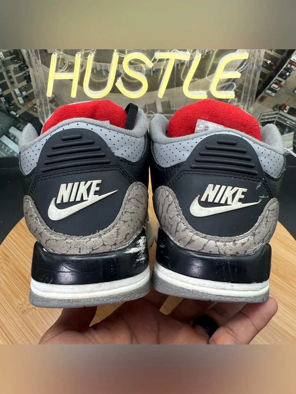 Nike Air Jordan 3 Retro (GS) “Black Cement” Youth Sz 3Y
